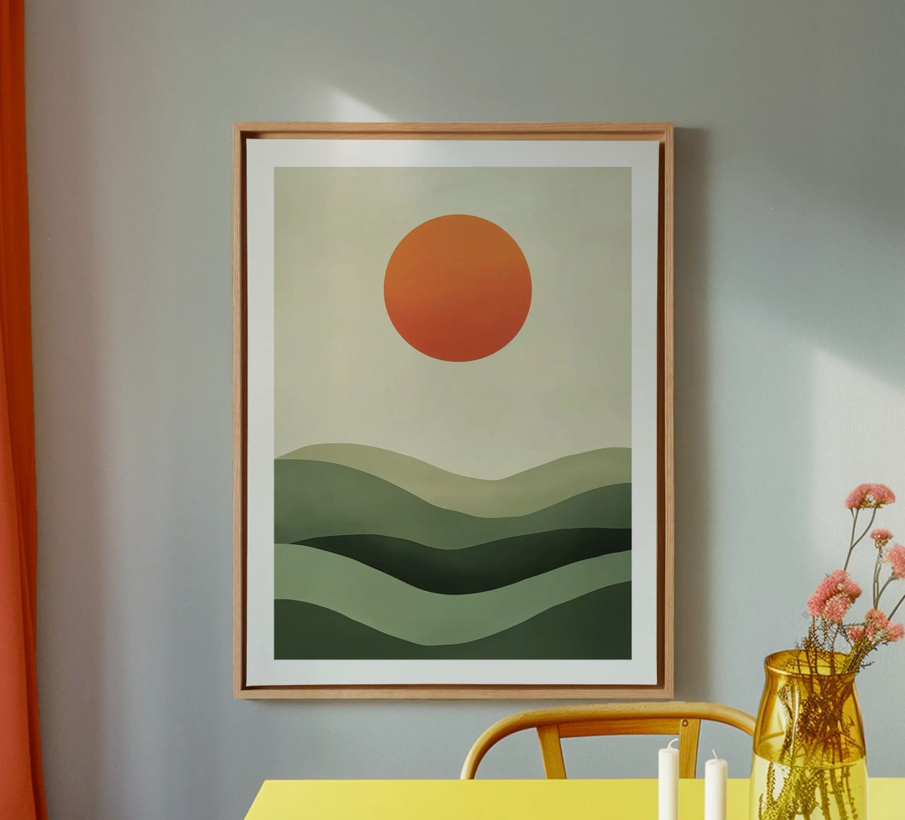 Horizon Vert canvas by DWA