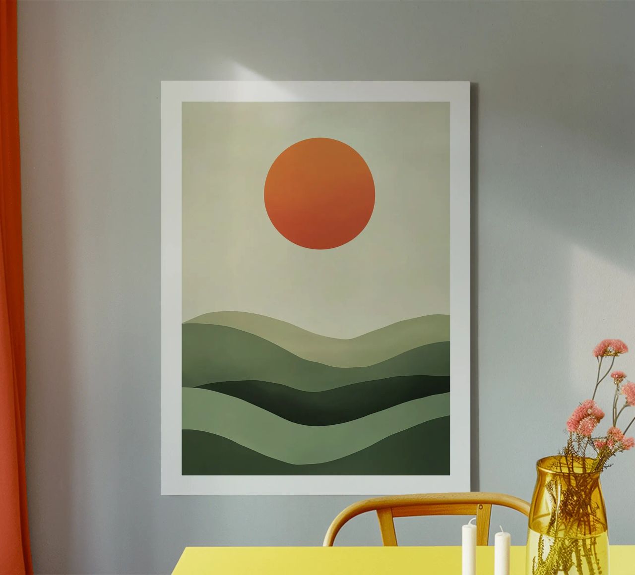 Horizon Vert canvas by DWA