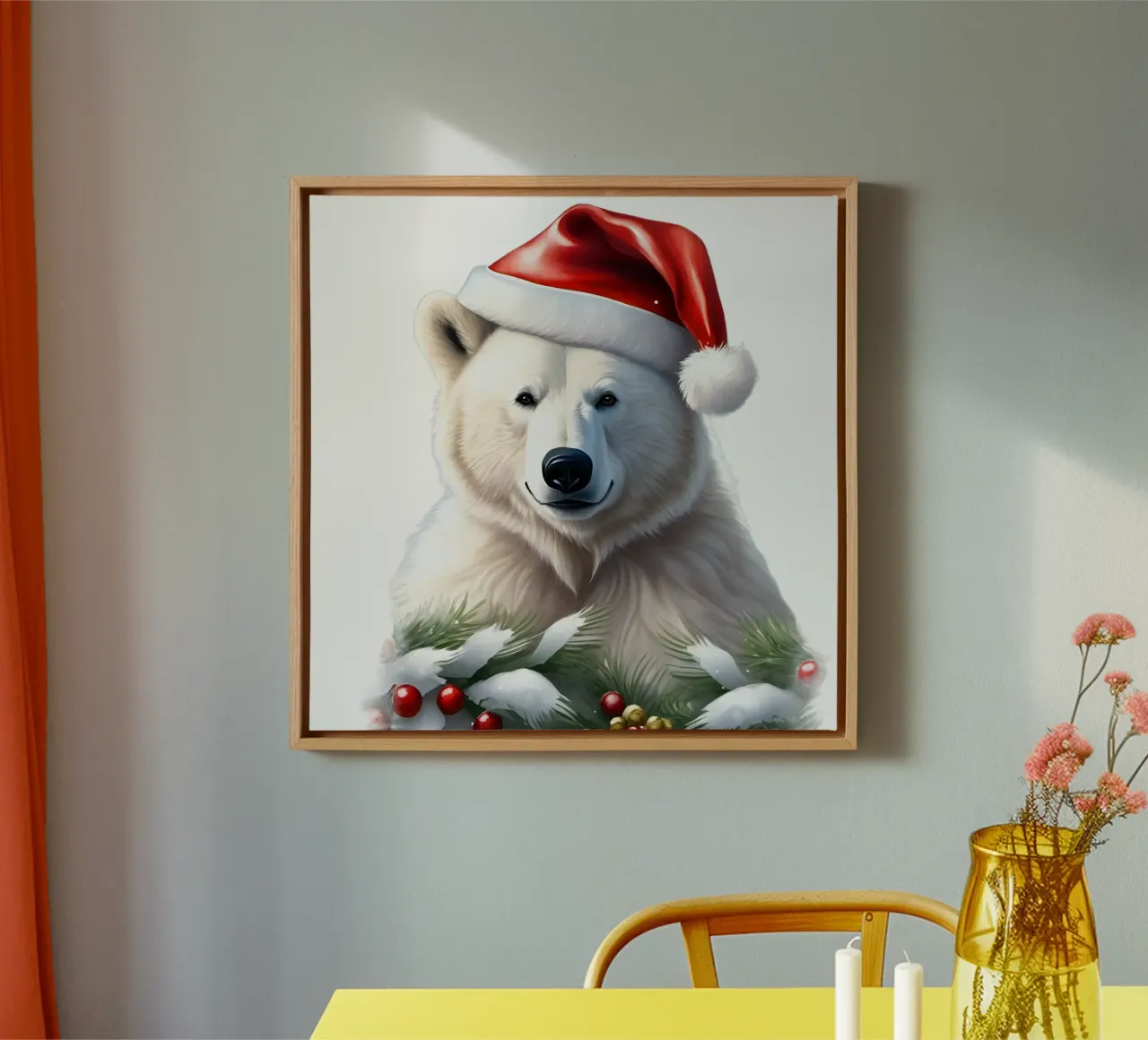 Lion New Year canvas by Holidays