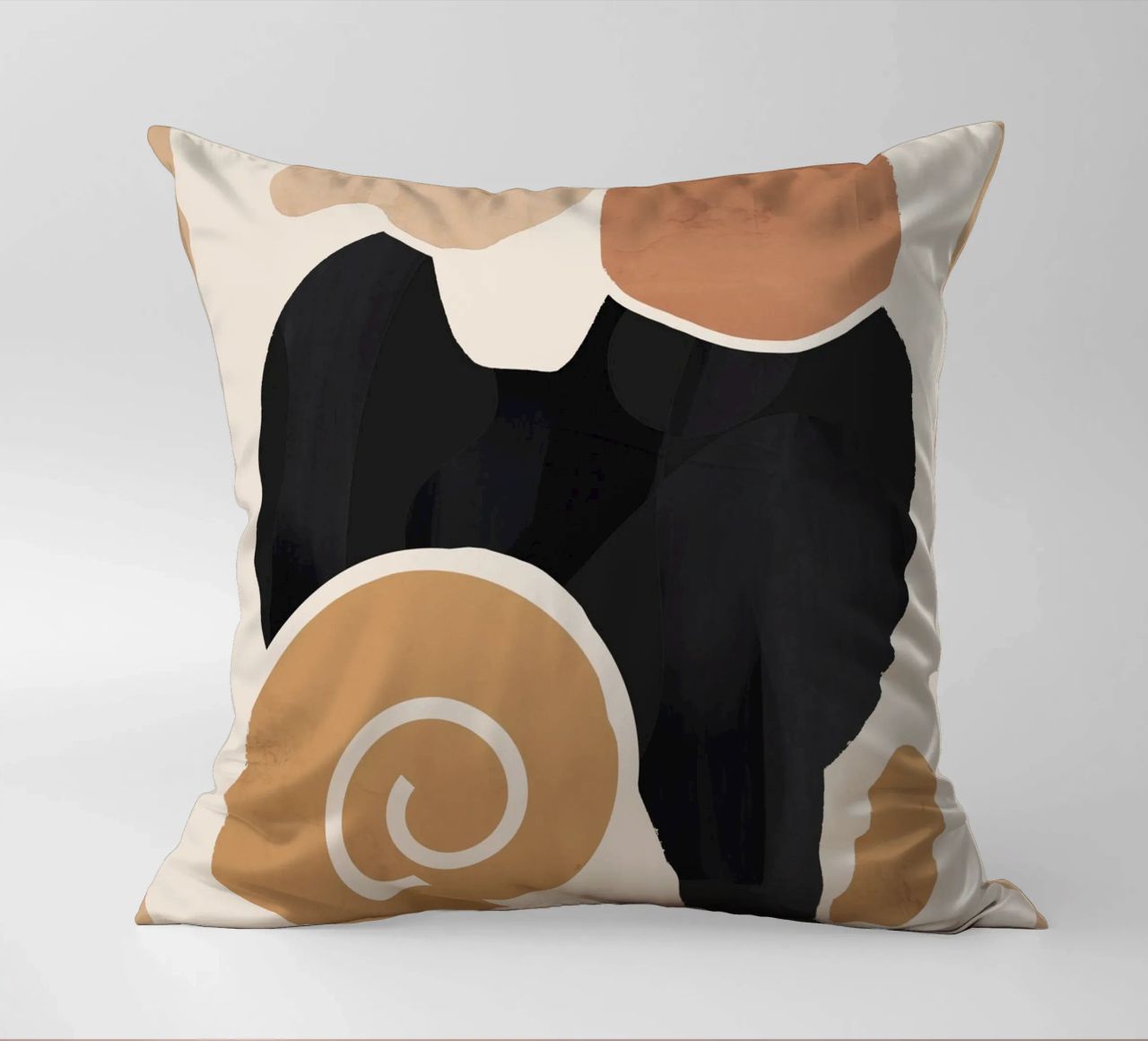 Modern Abstract Art Cat 2 decorative cushion by ThingDesign