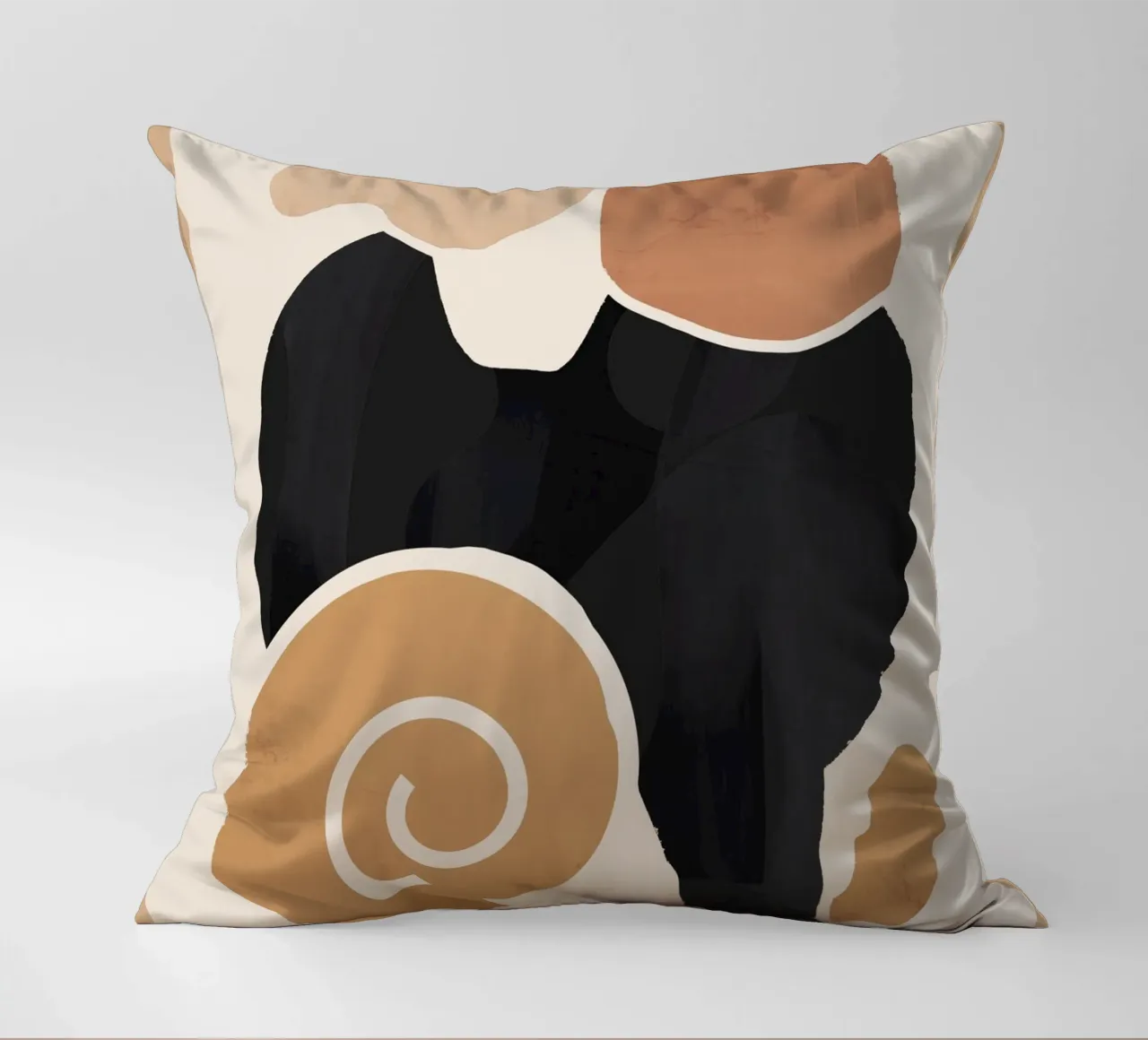 Arte astratta moderna Cat 2 cuscino da ThingDesign