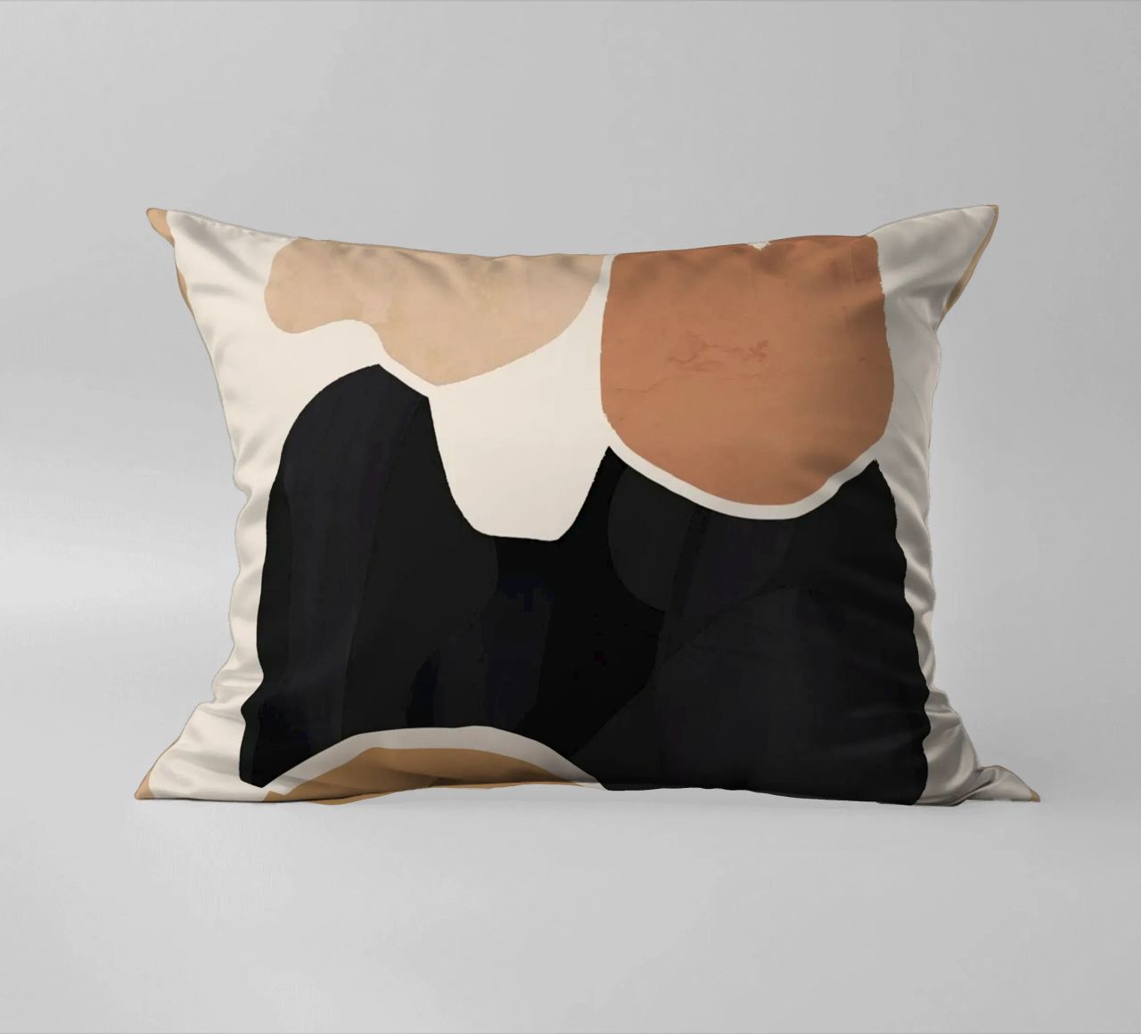 Modern Abstract Art Cat 2 decorative cushion by ThingDesign