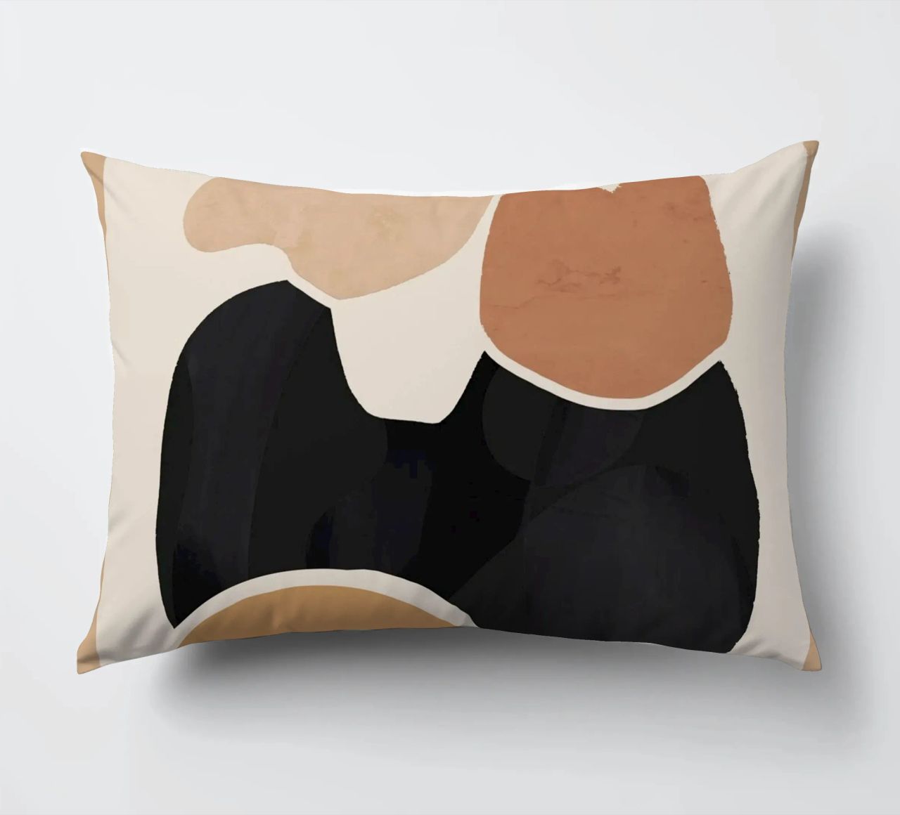 Modern Abstract Art Cat 2 decorative cushion by ThingDesign