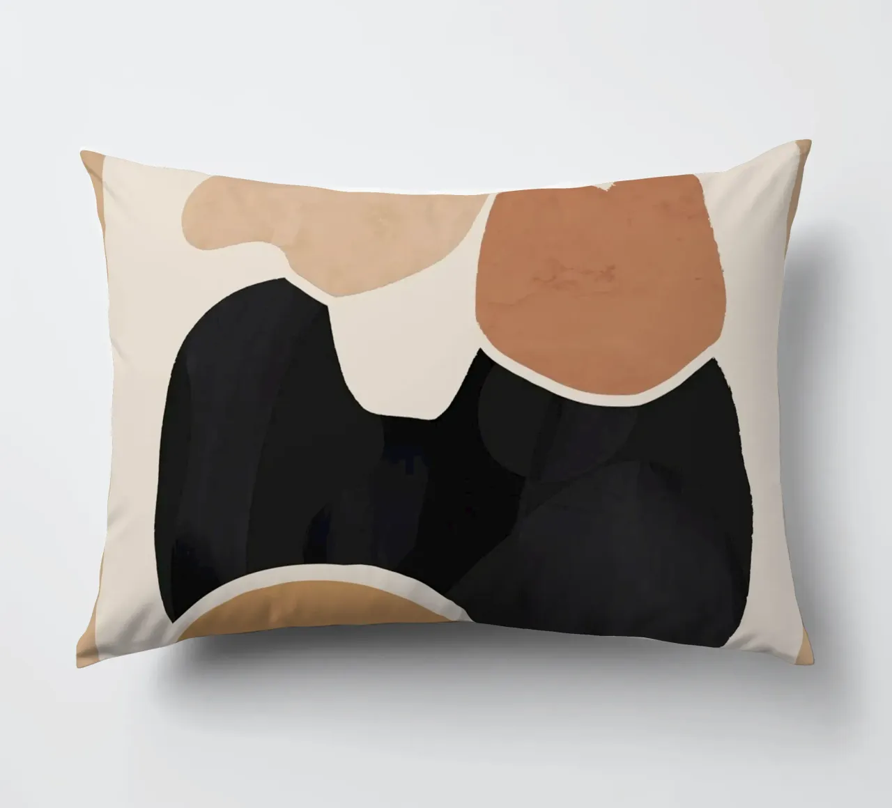 Arte astratta moderna Cat 2 cuscino da ThingDesign