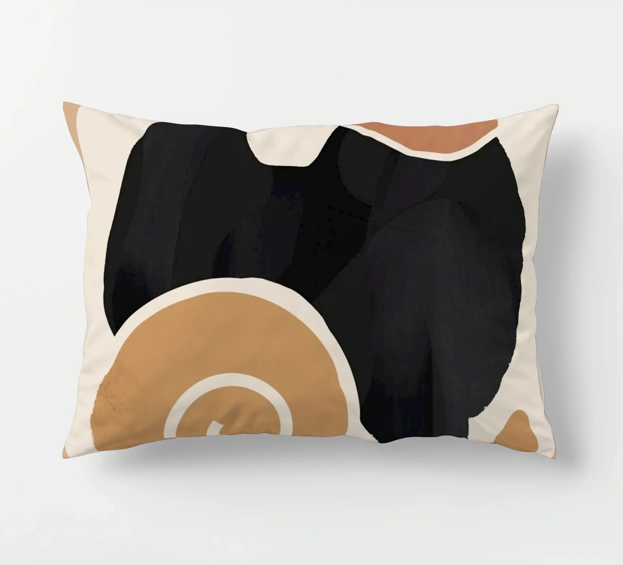 Modern Abstract Art Cat 2 decorative cushion by ThingDesign