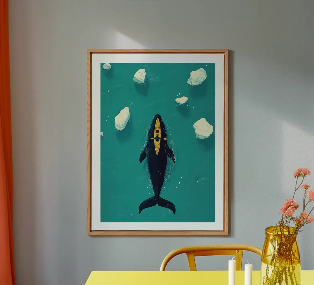 Sci e Baleine alluminio dibond da DWA