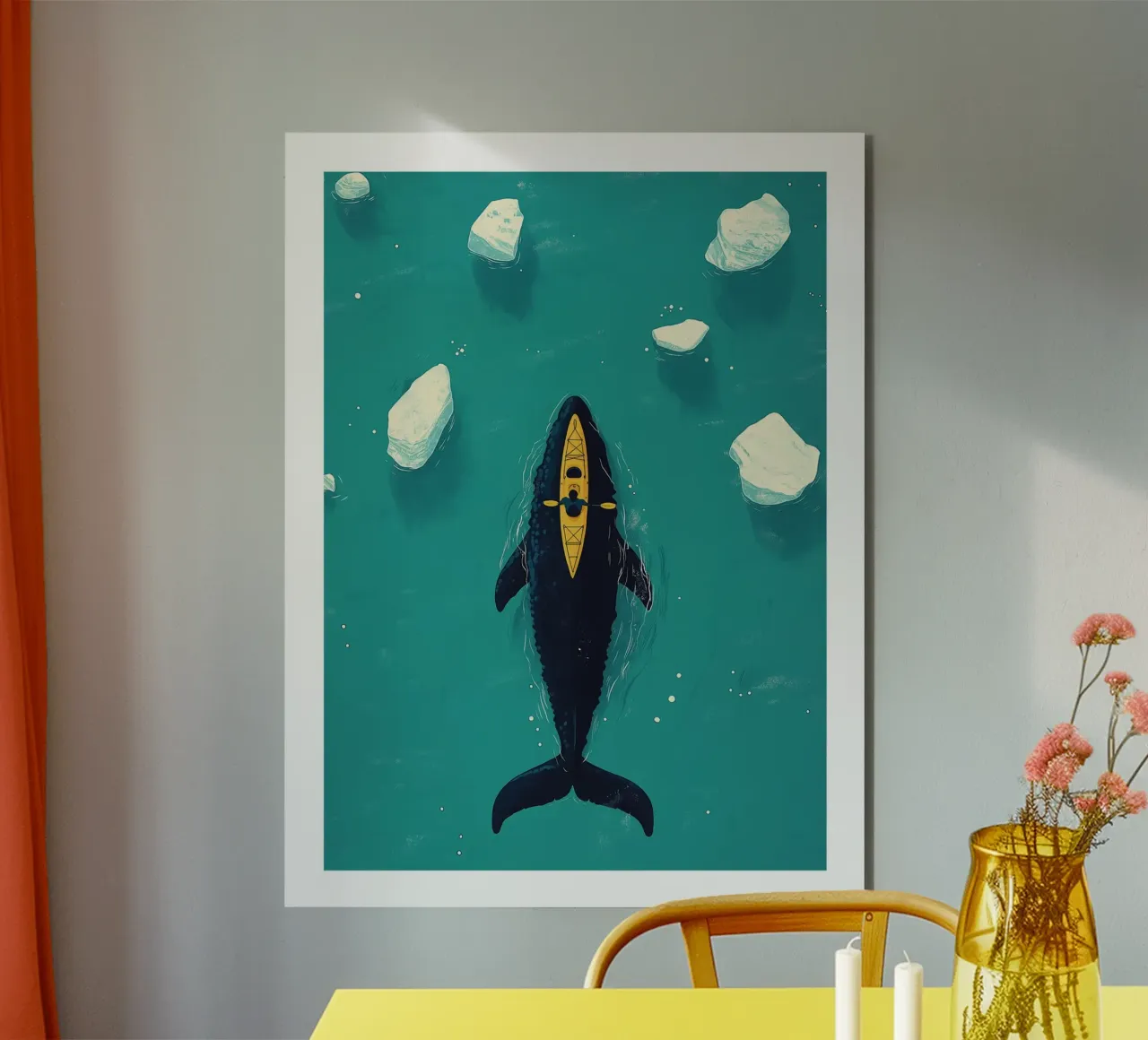 Sci e Baleine alluminio dibond da DWA