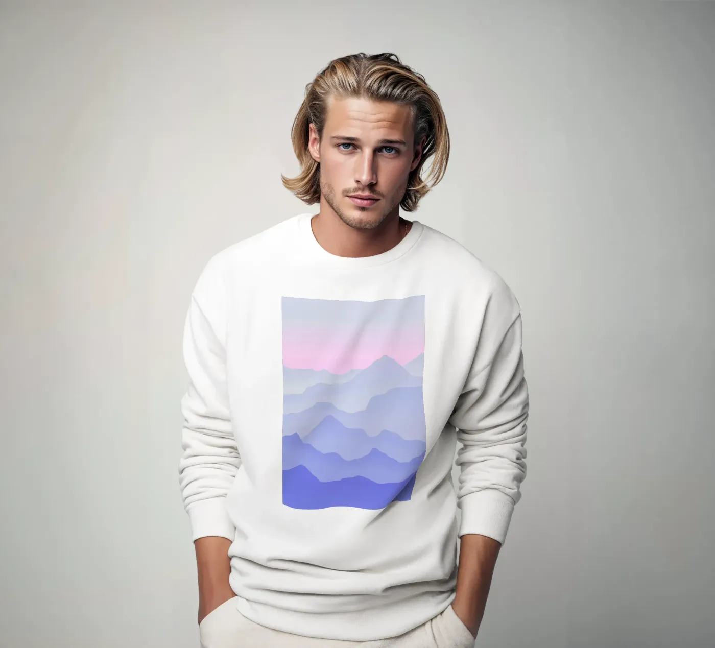 Between Blue felpa da Hanna Kastl-Lungberg