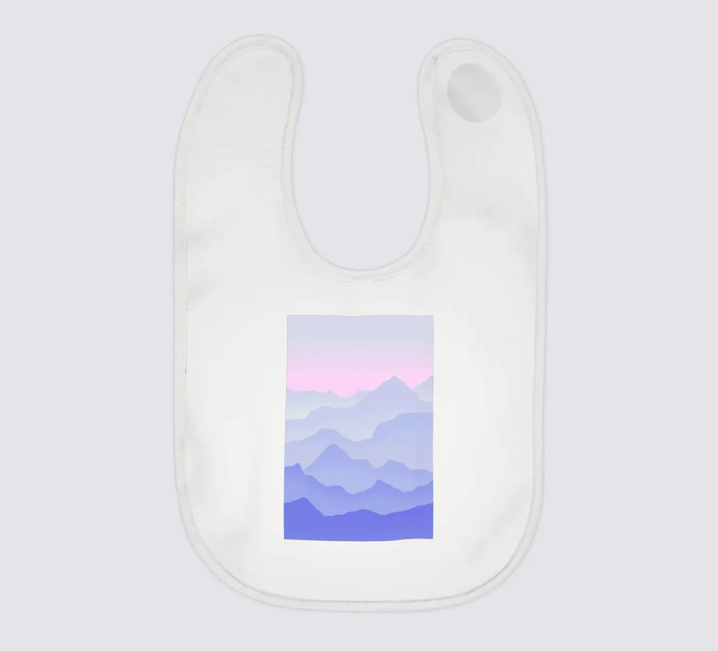 Between Blue baby slabbetje van Hanna Kastl-Lungberg