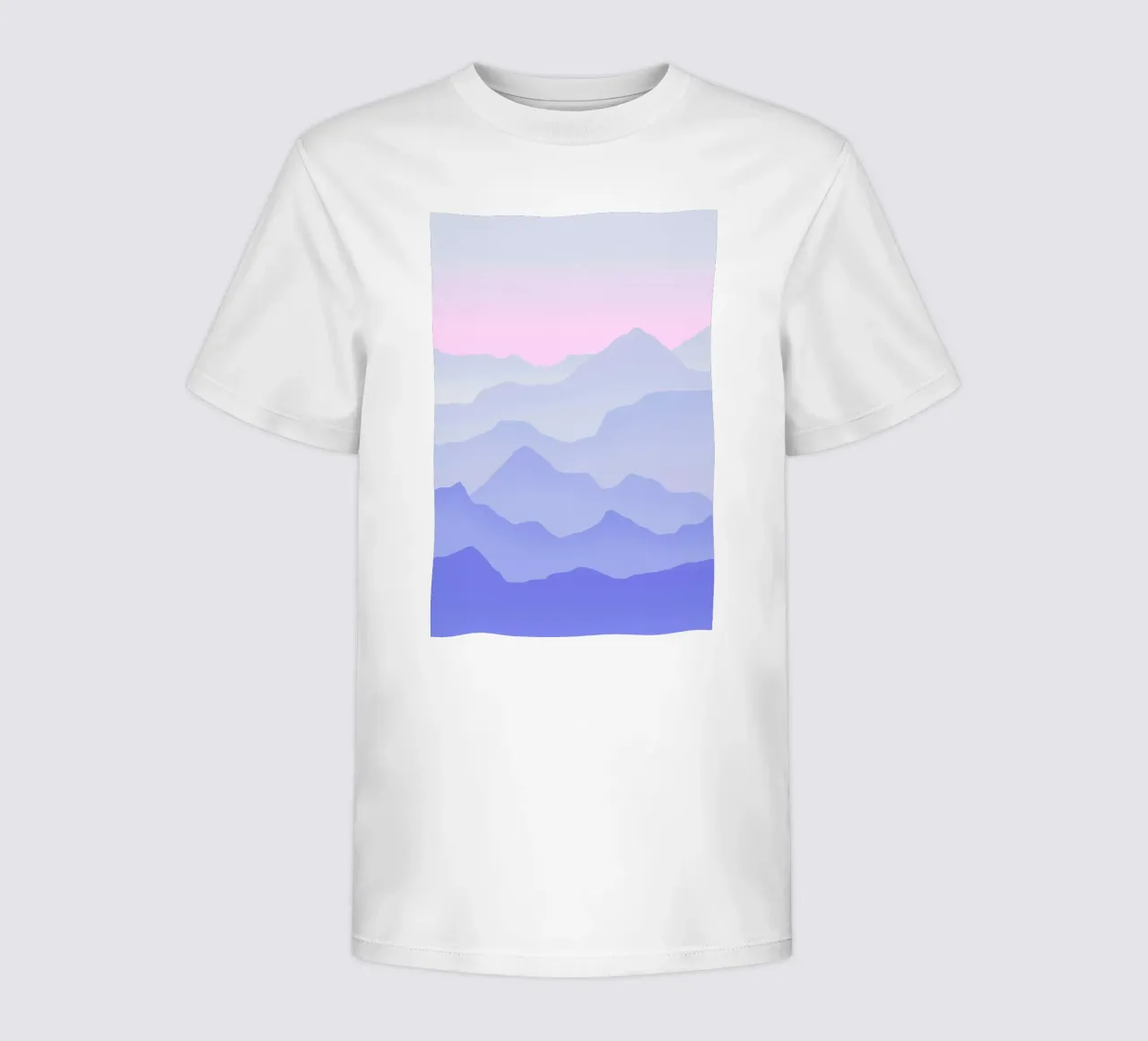 Between Blue t-shirt bambini da Hanna Kastl-Lungberg