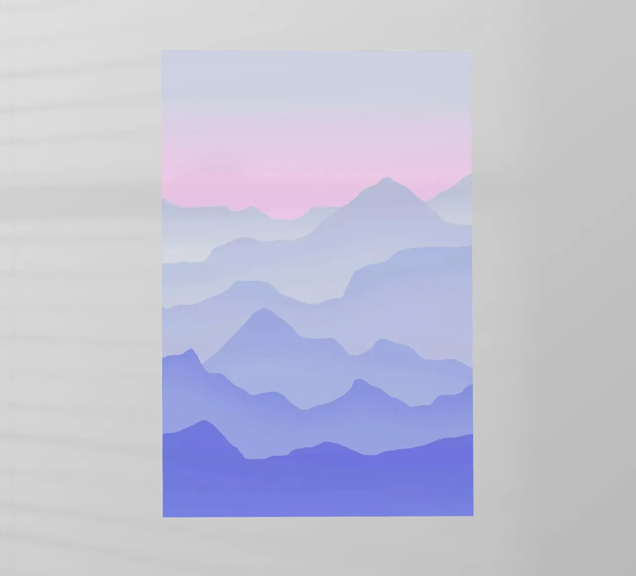 Between Blue pellicola backlit da Hanna Kastl-Lungberg