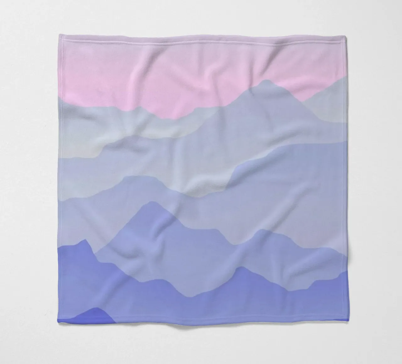 Between Blue Fleecedecke von Hanna Kastl-Lungberg