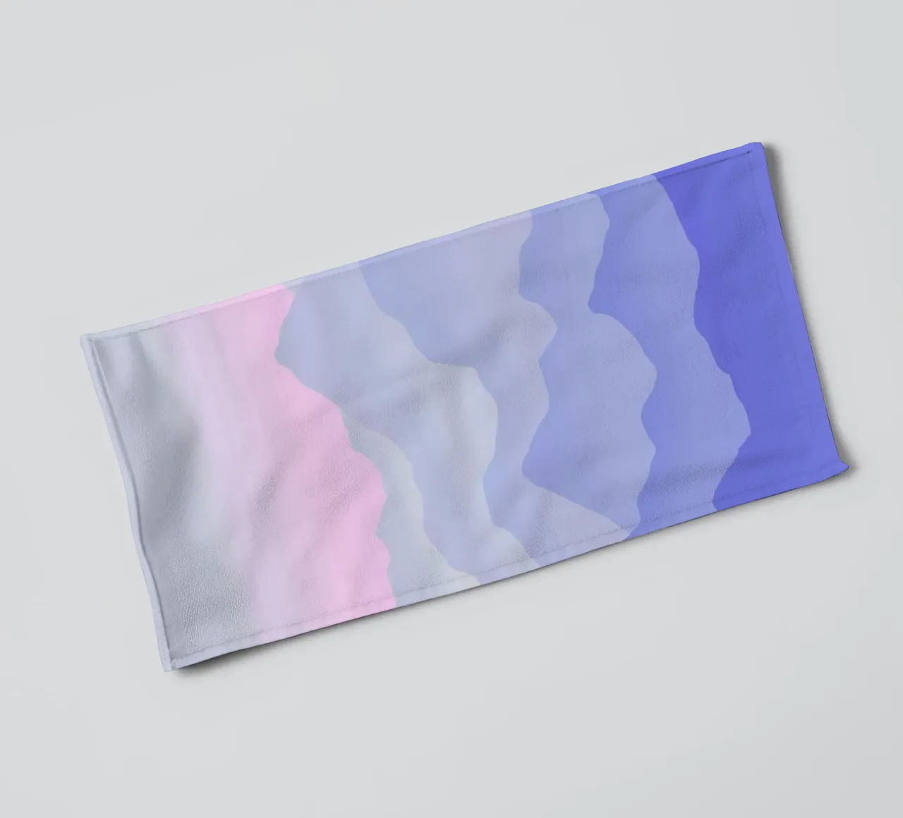 Between Blue towel by Hanna Kastl-Lungberg