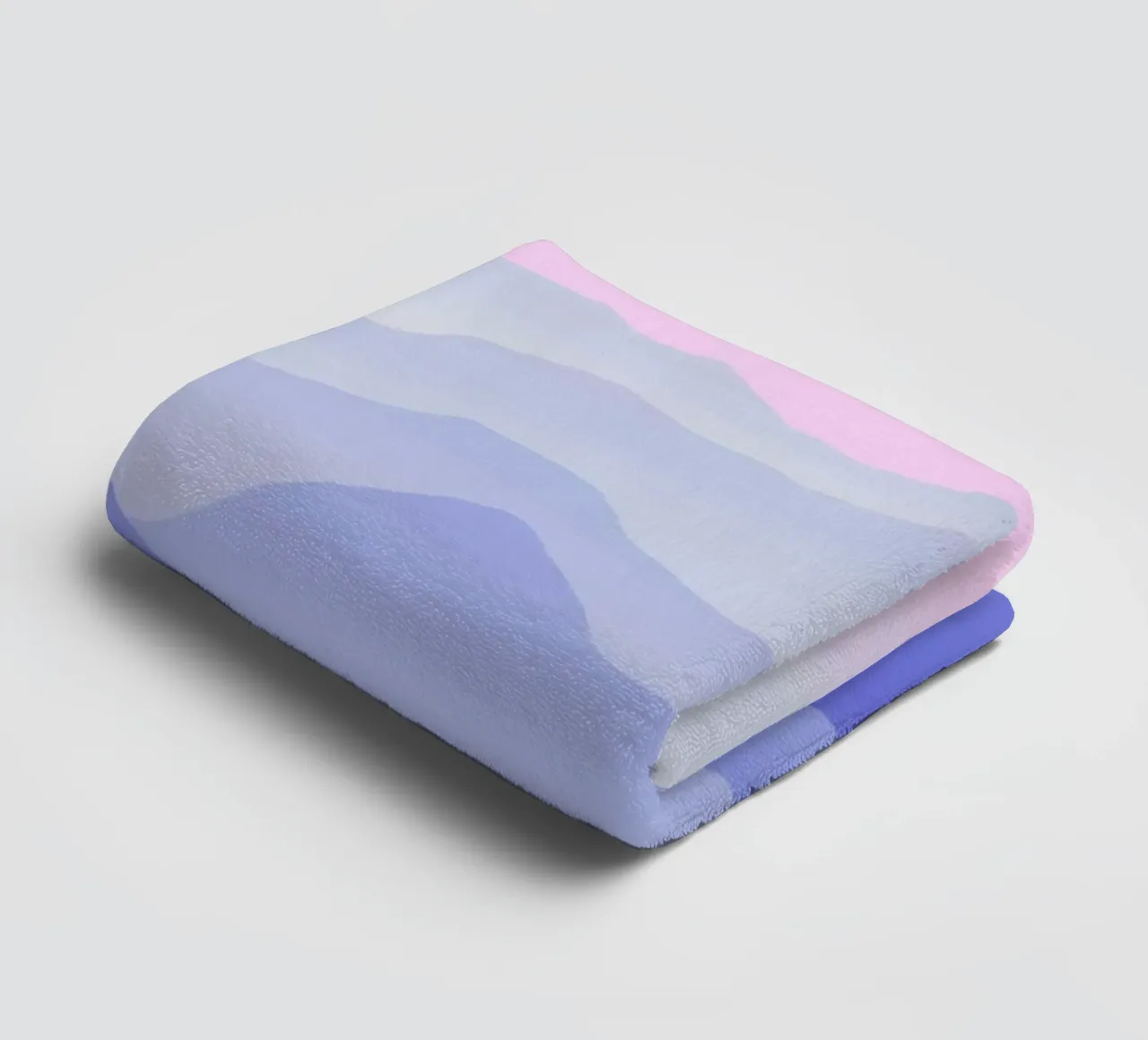 Between Blue towel by Hanna Kastl-Lungberg