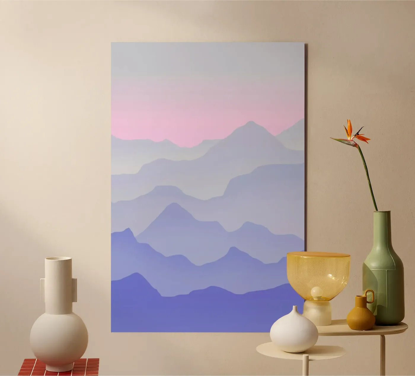 Between Blue forex-plaat van Hanna Kastl-Lungberg