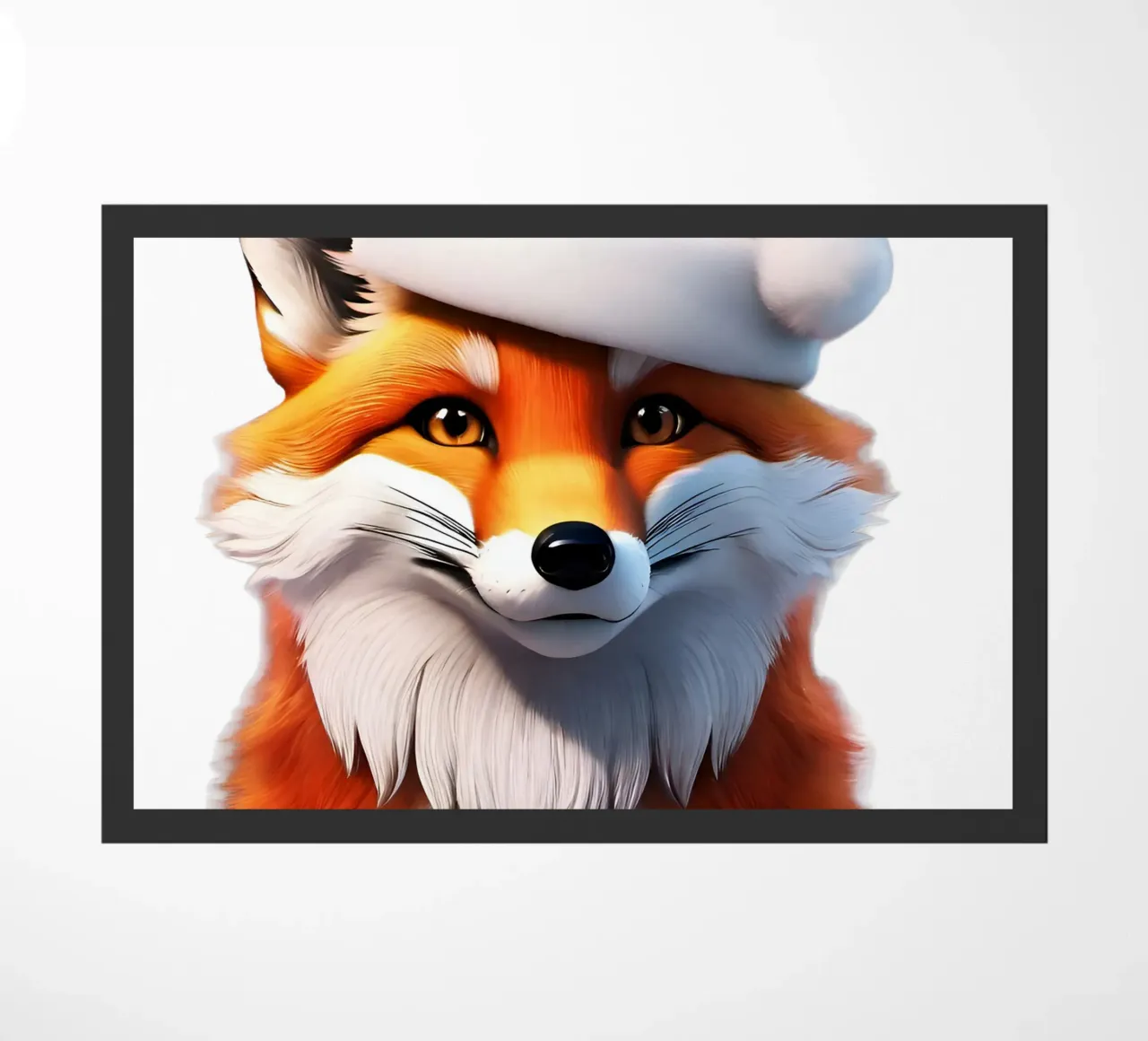 Fuchs Neujahr Fußmatte von Holidays