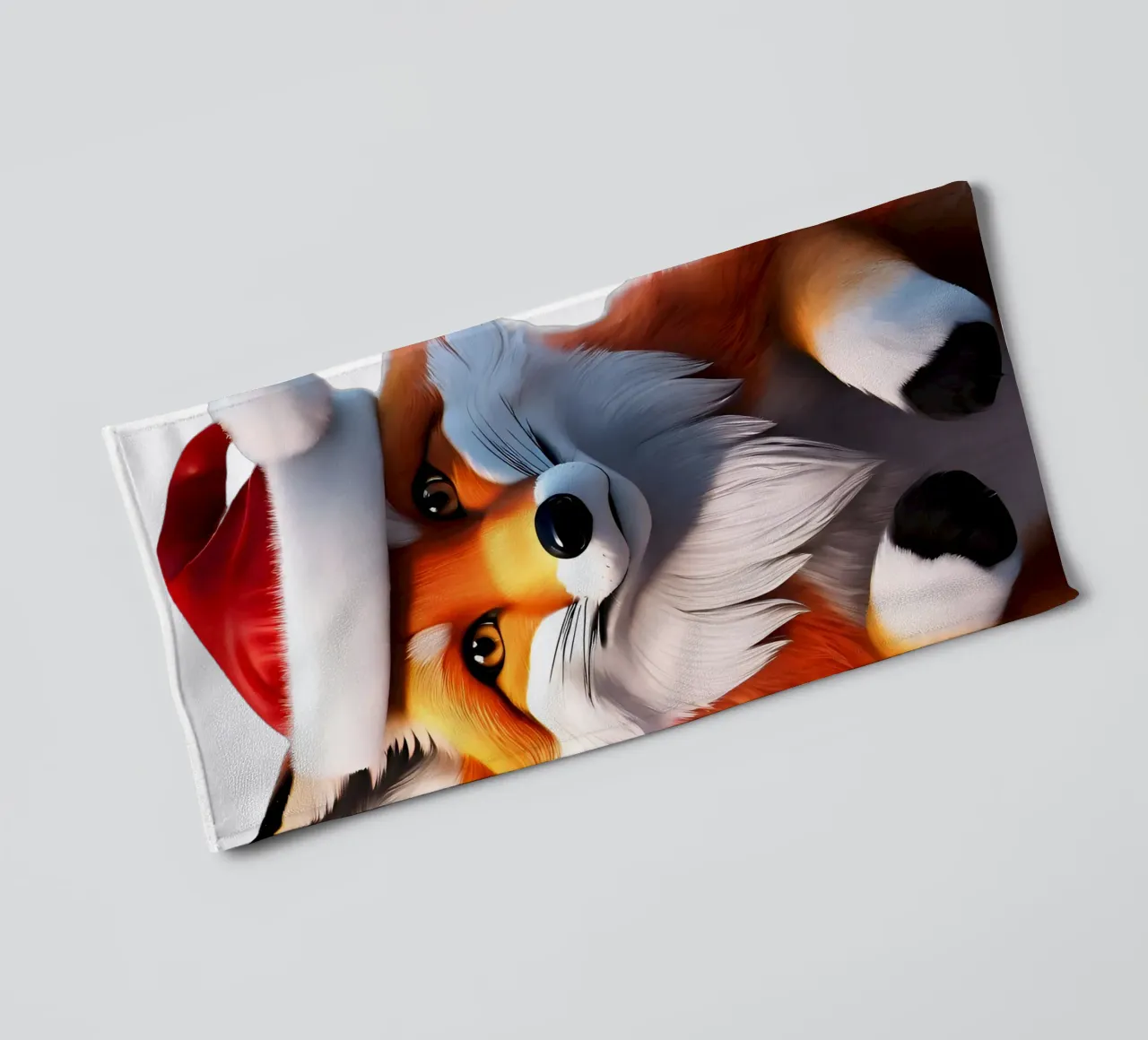 Fuchs Neujahr Handtuch von Holidays