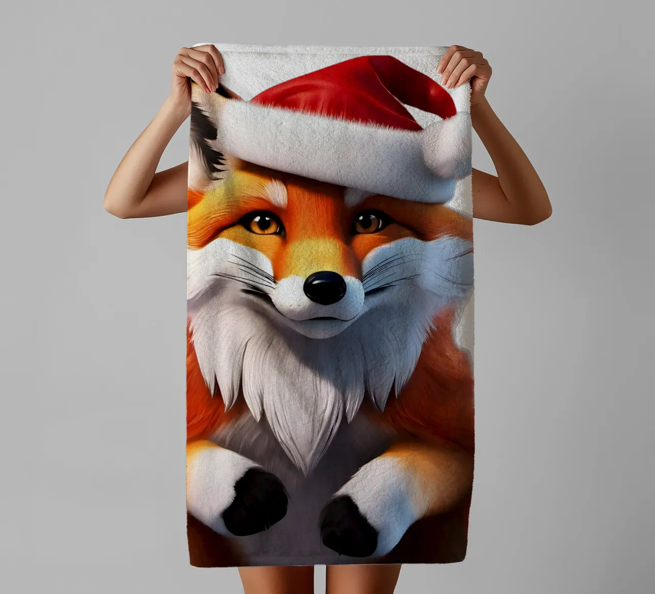 Fuchs Neujahr Handtuch von Holidays