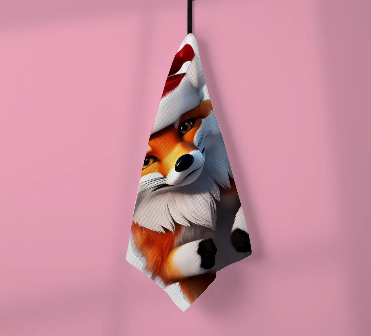 Fuchs Neujahr Geschirrtuch von Holidays