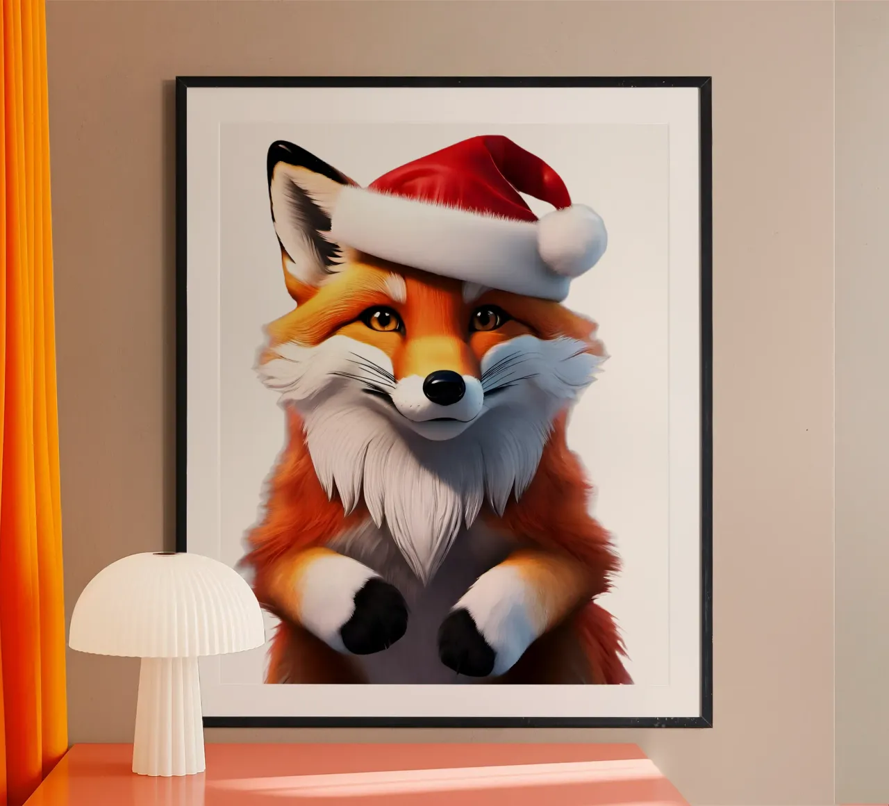 Fuchs Neujahr Hahnemühle von Holidays
