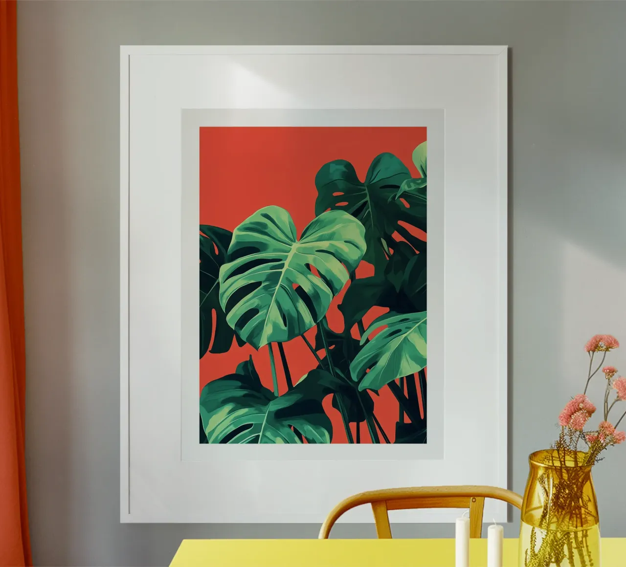 Sogno di Monstera carta hahnemühle da DWA