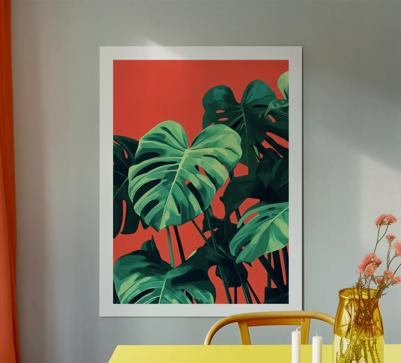 Sogno di Monstera carta hahnemühle da DWA