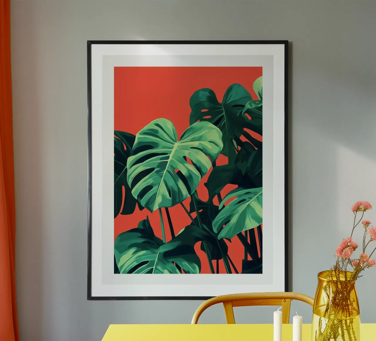 Sogno di Monstera carta hahnemühle da DWA