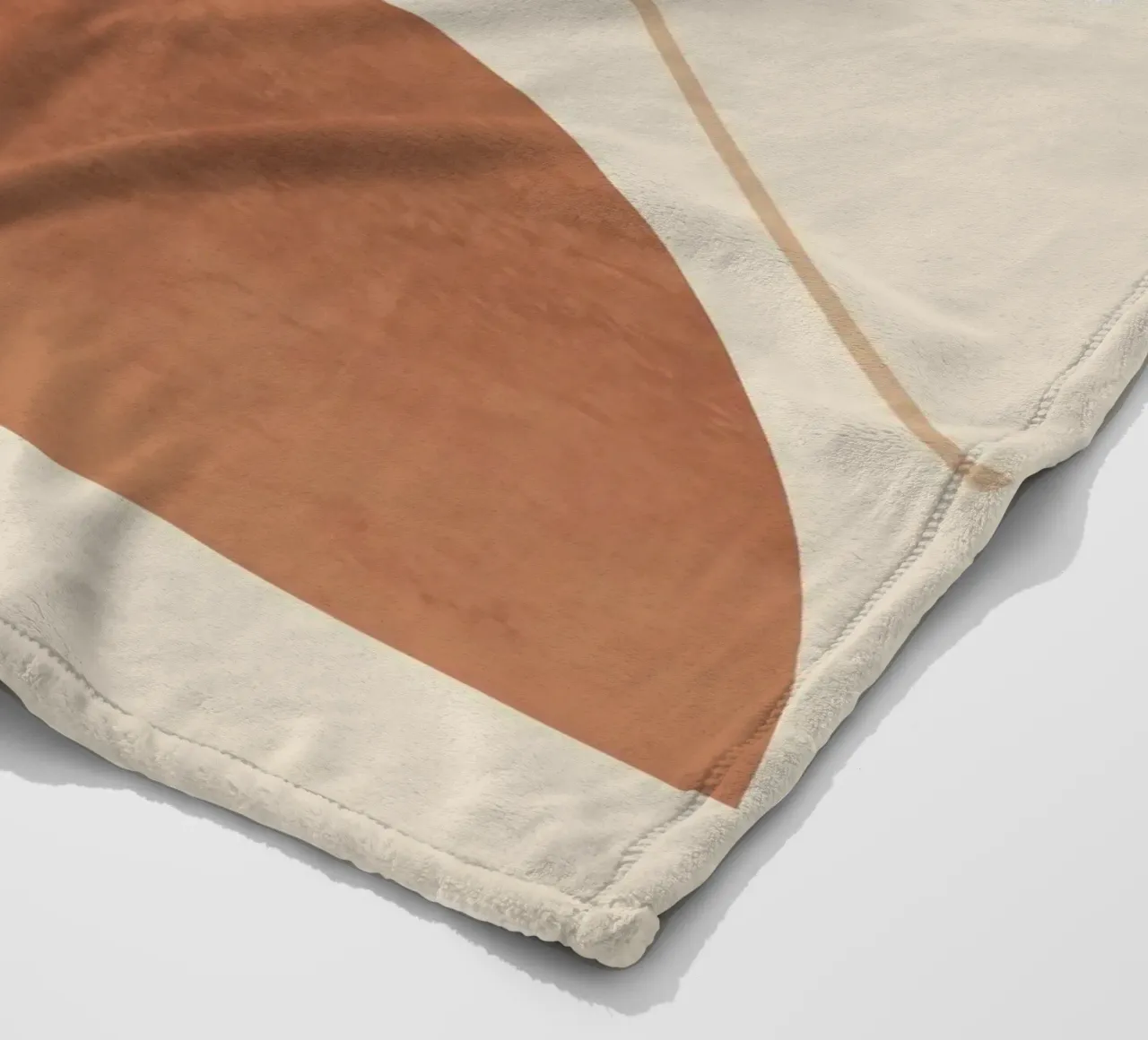 Forme astratte moderne e minimali 223 coperta in pile da ThingDesign