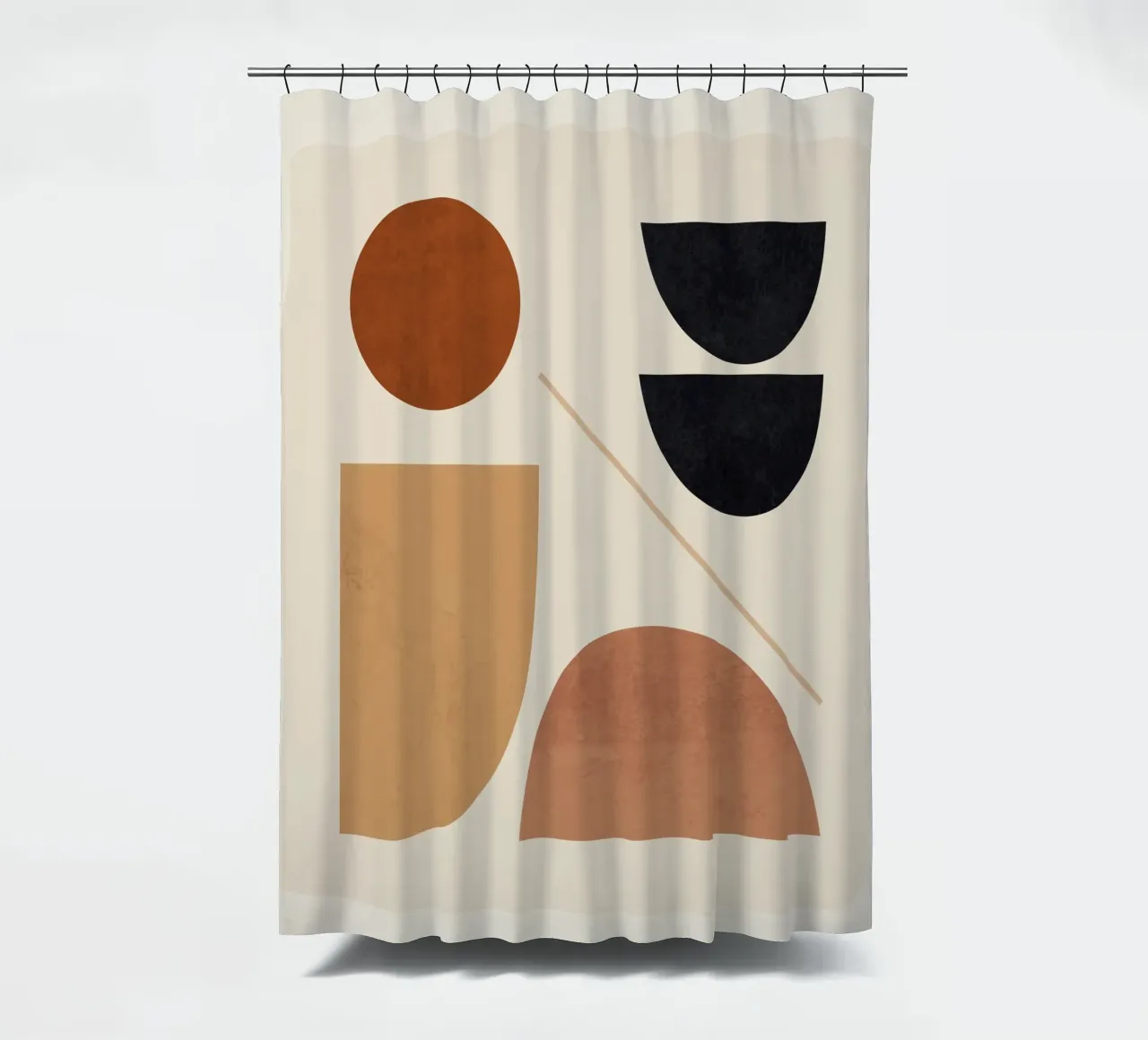 Forme astratte moderne e minimali 223 tenda da doccia da ThingDesign