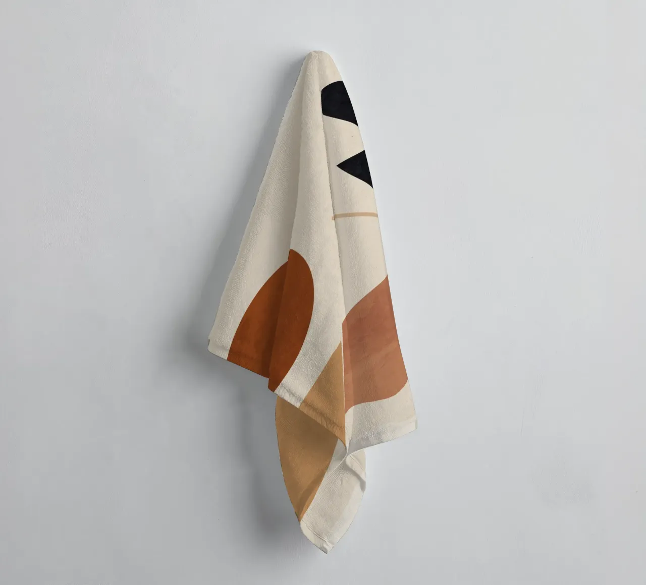 Modern Abstract Minimal Shapes 223 towel by ThingDesign