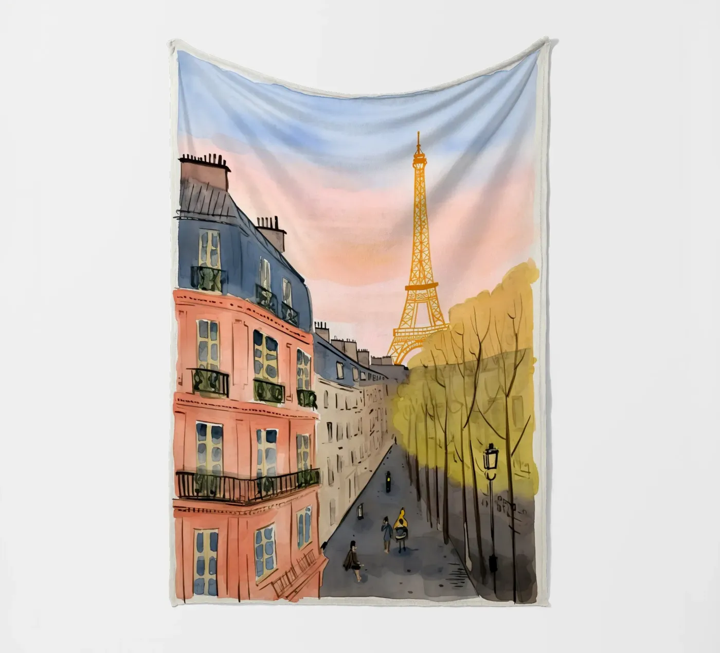 Pariser Träume Fleecedecke von DaarbyN