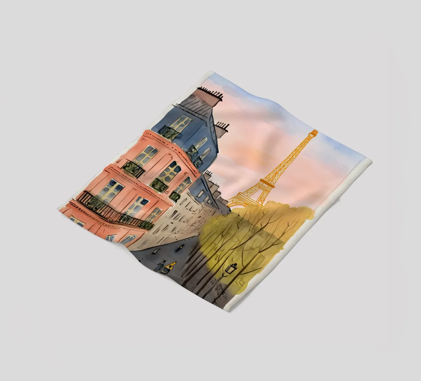Pariser Träume Fleecedecke von DaarbyN