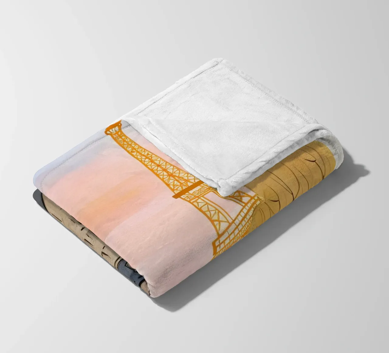 Parisian Dreams fleece blanket by DaarbyN