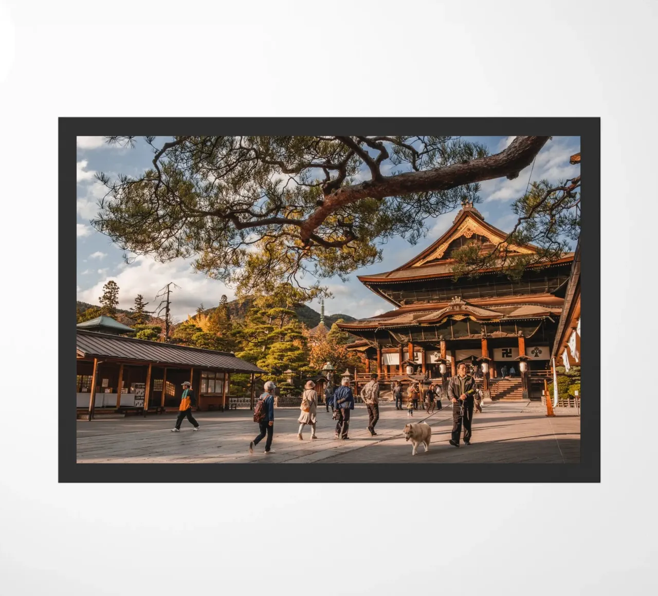 Tempio Zenkoji a Nagano, Giappone zerbino da Marcel Bisig