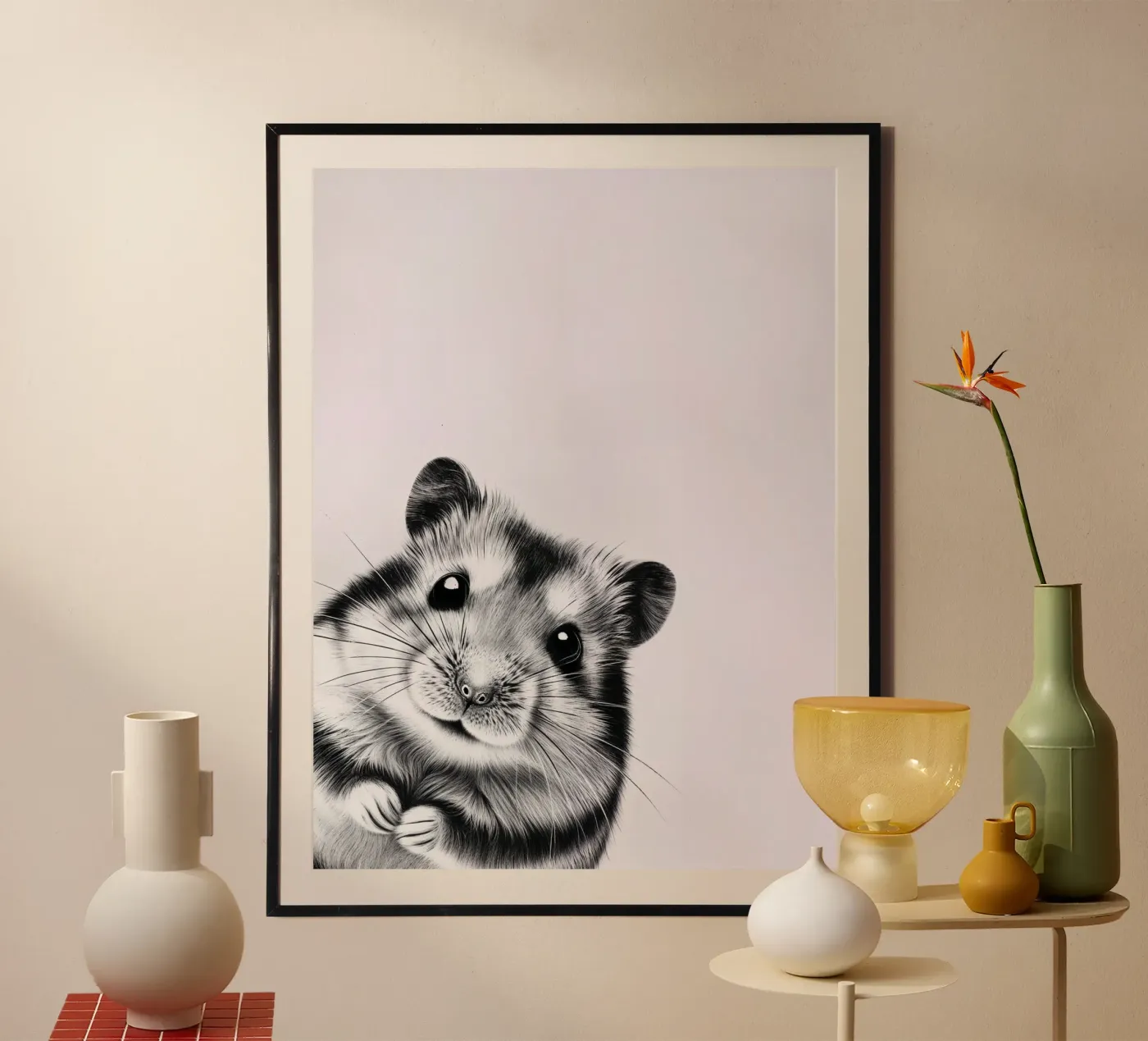 Hamster effronté poster de SnoopyAnimals