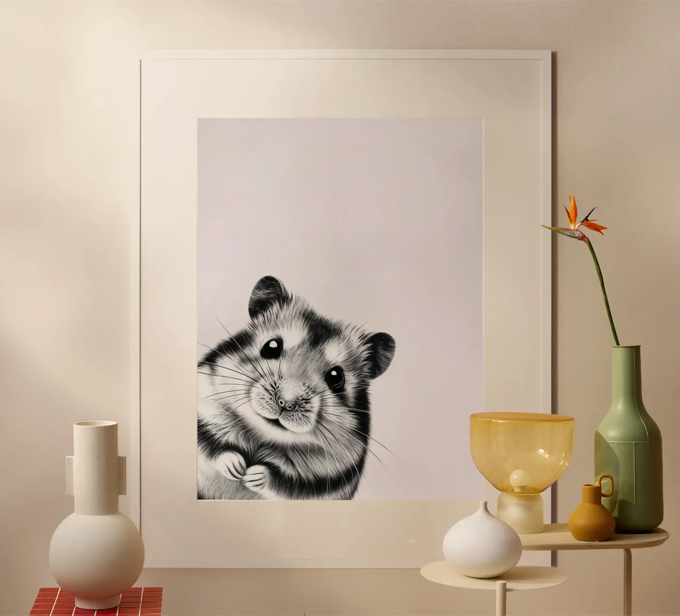 Hamster effronté poster de SnoopyAnimals