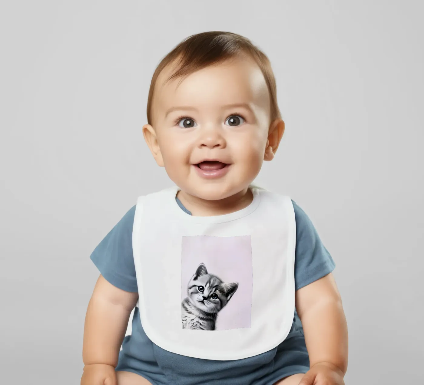 Cheeky Kitty bavoir de SnoopyAnimals