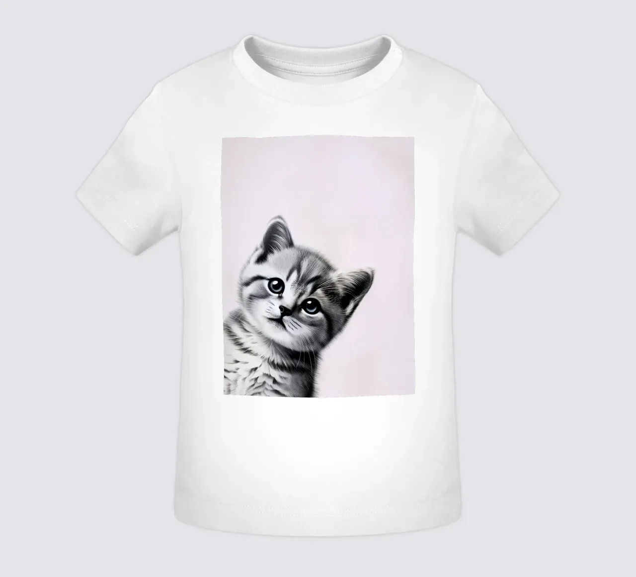 Gatto impertinente maglietta neonato da SnoopyAnimals