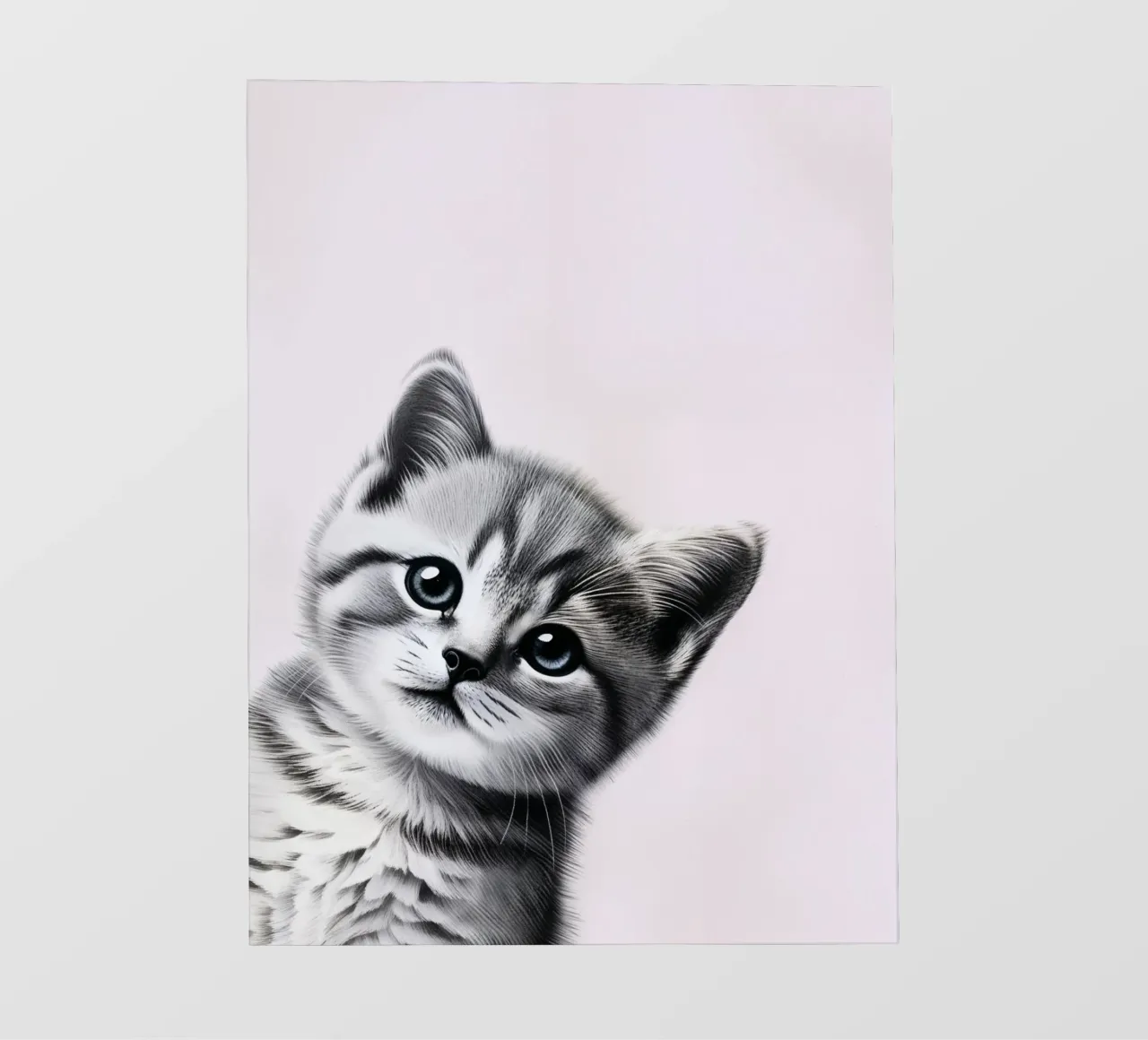 Gatto impertinente telo in pvc da SnoopyAnimals
