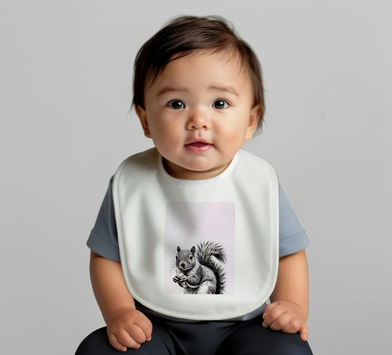 Scoiattolo impertinente bavaglino da SnoopyAnimals