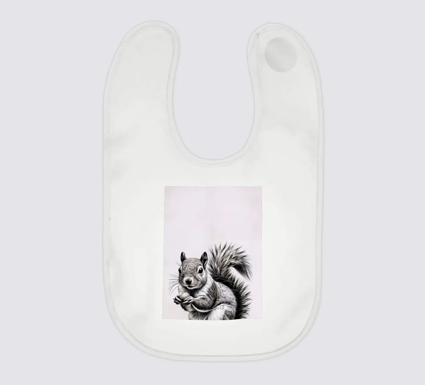 Freches Eichhörnchen Babylätzchen von SnoopyAnimals