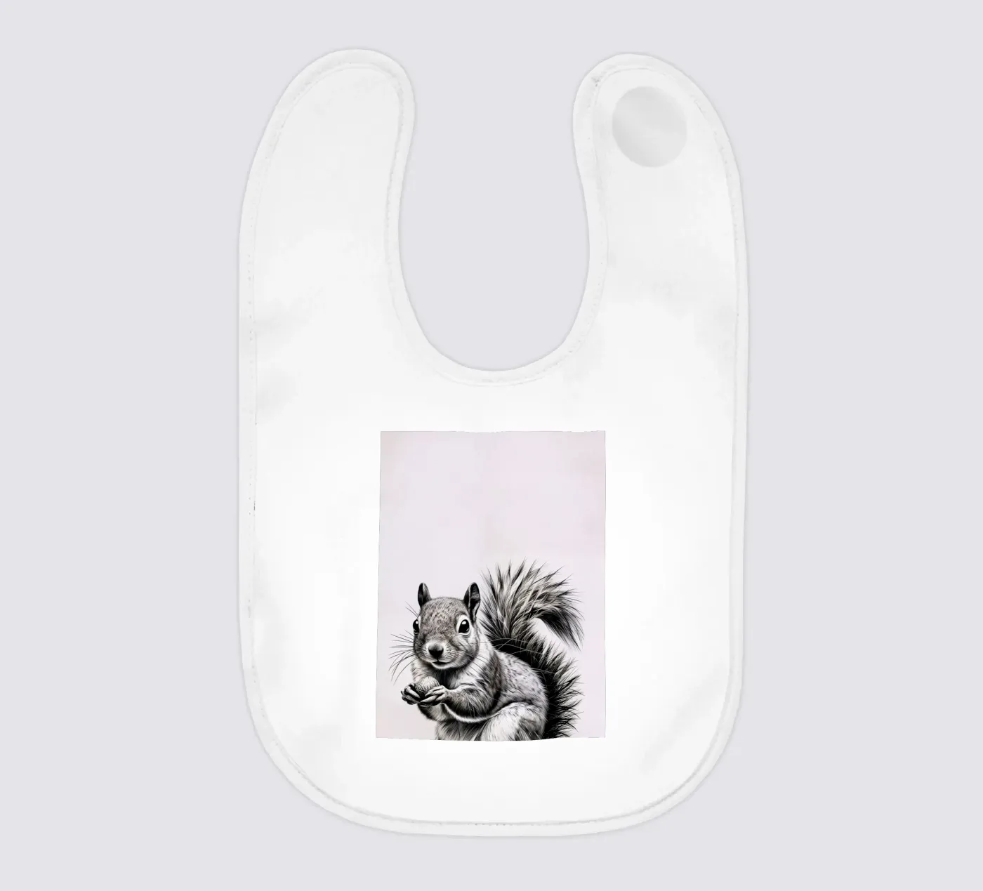 Freches Eichhörnchen Babylätzchen von SnoopyAnimals
