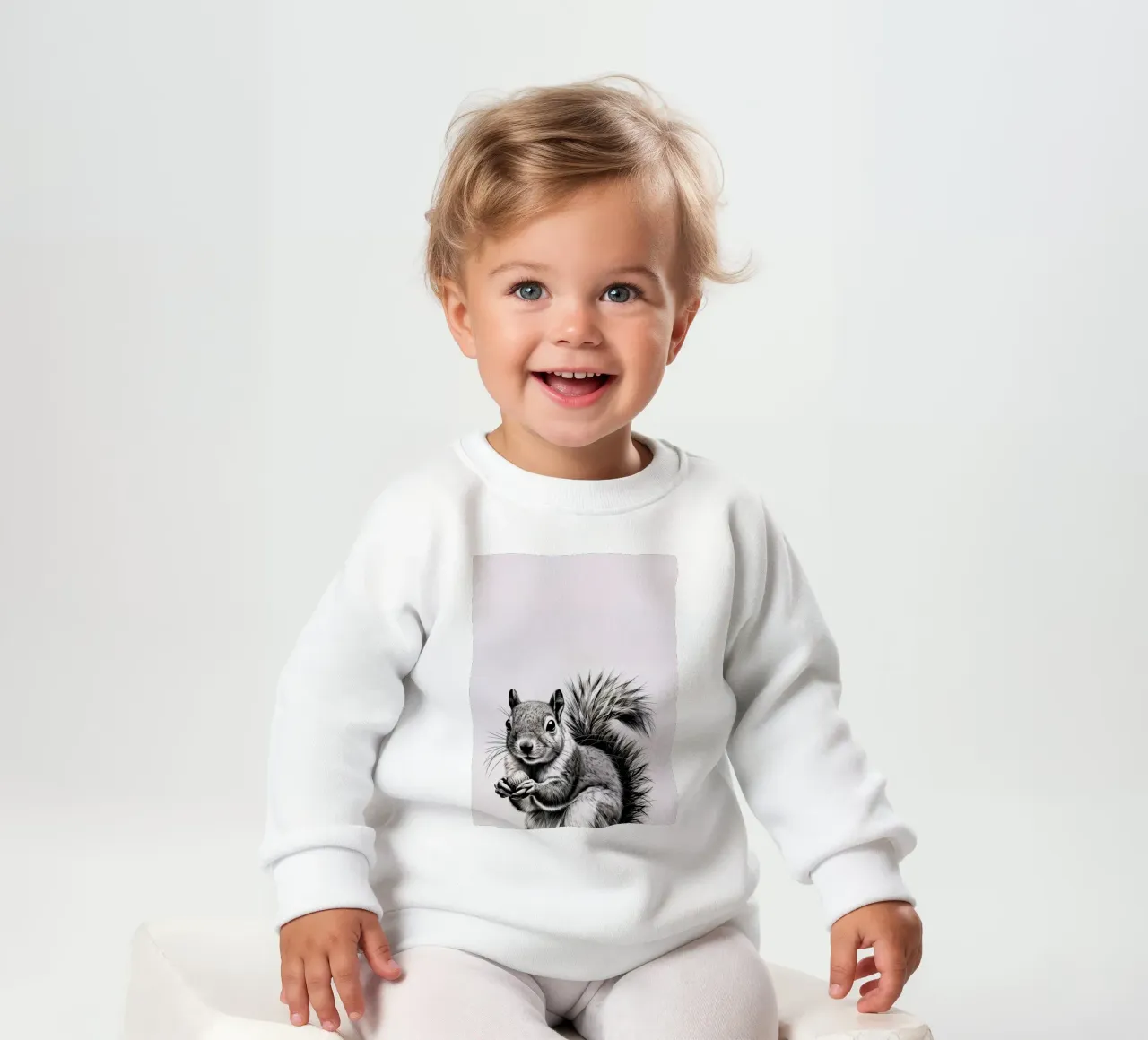 Scoiattolo impertinente felpa neonato da SnoopyAnimals