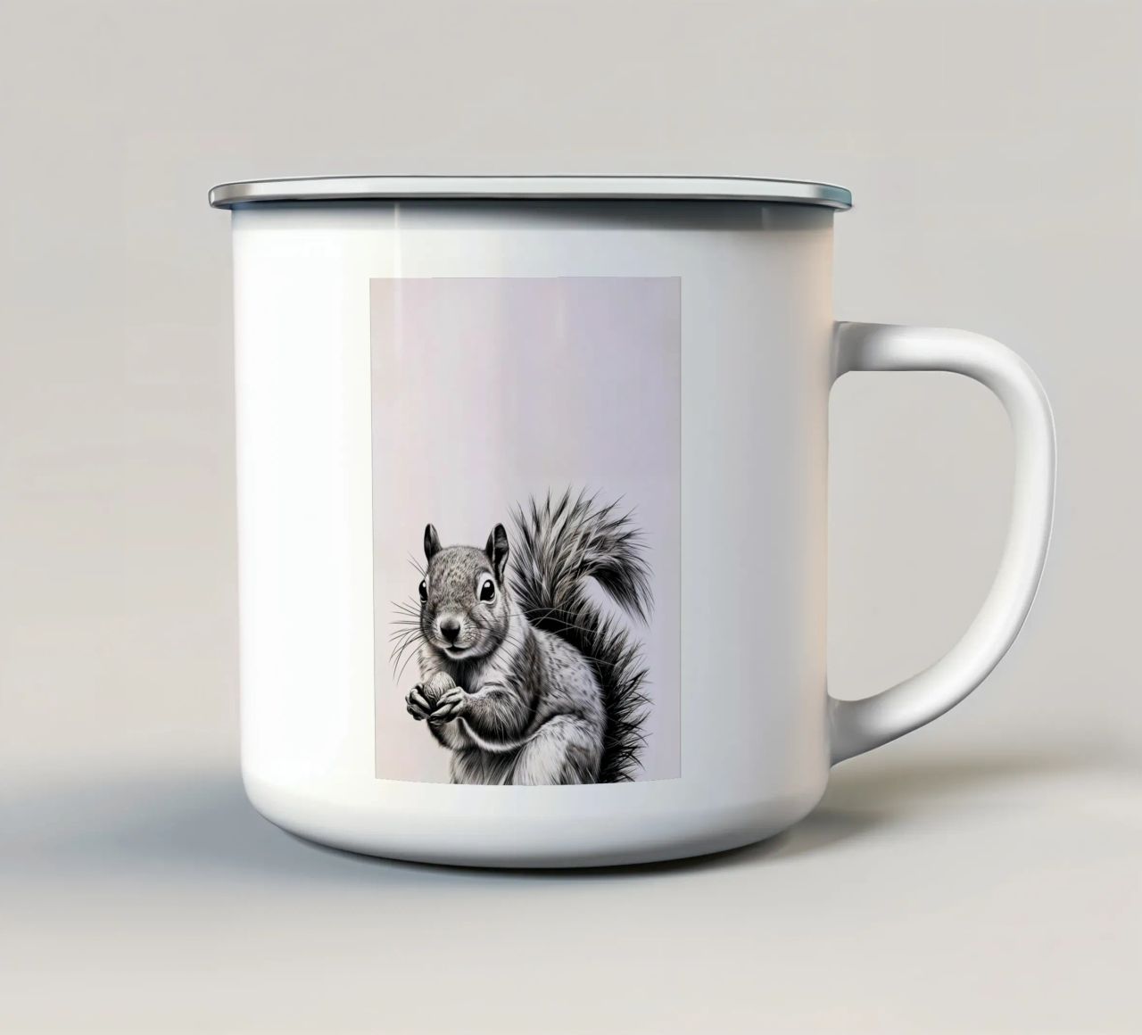 Scoiattolo impertinente tazza in smalto da SnoopyAnimals