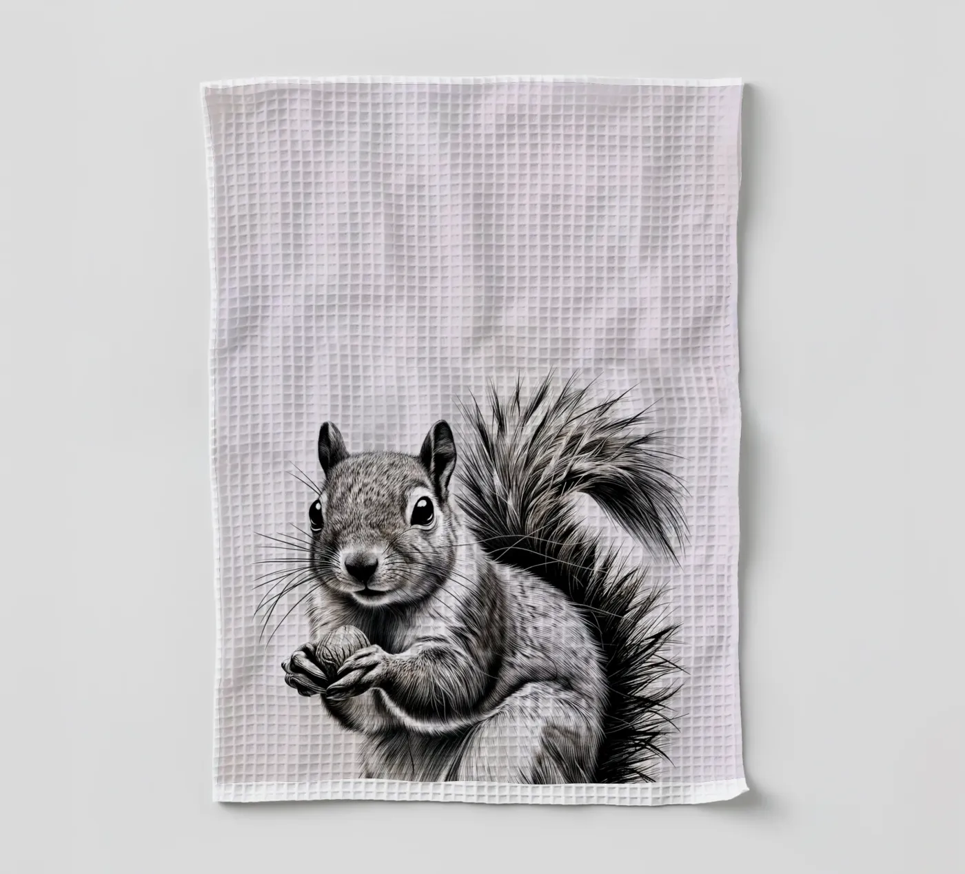 Cheeky Squirrel Geschirrtuch von SnoopyAnimals