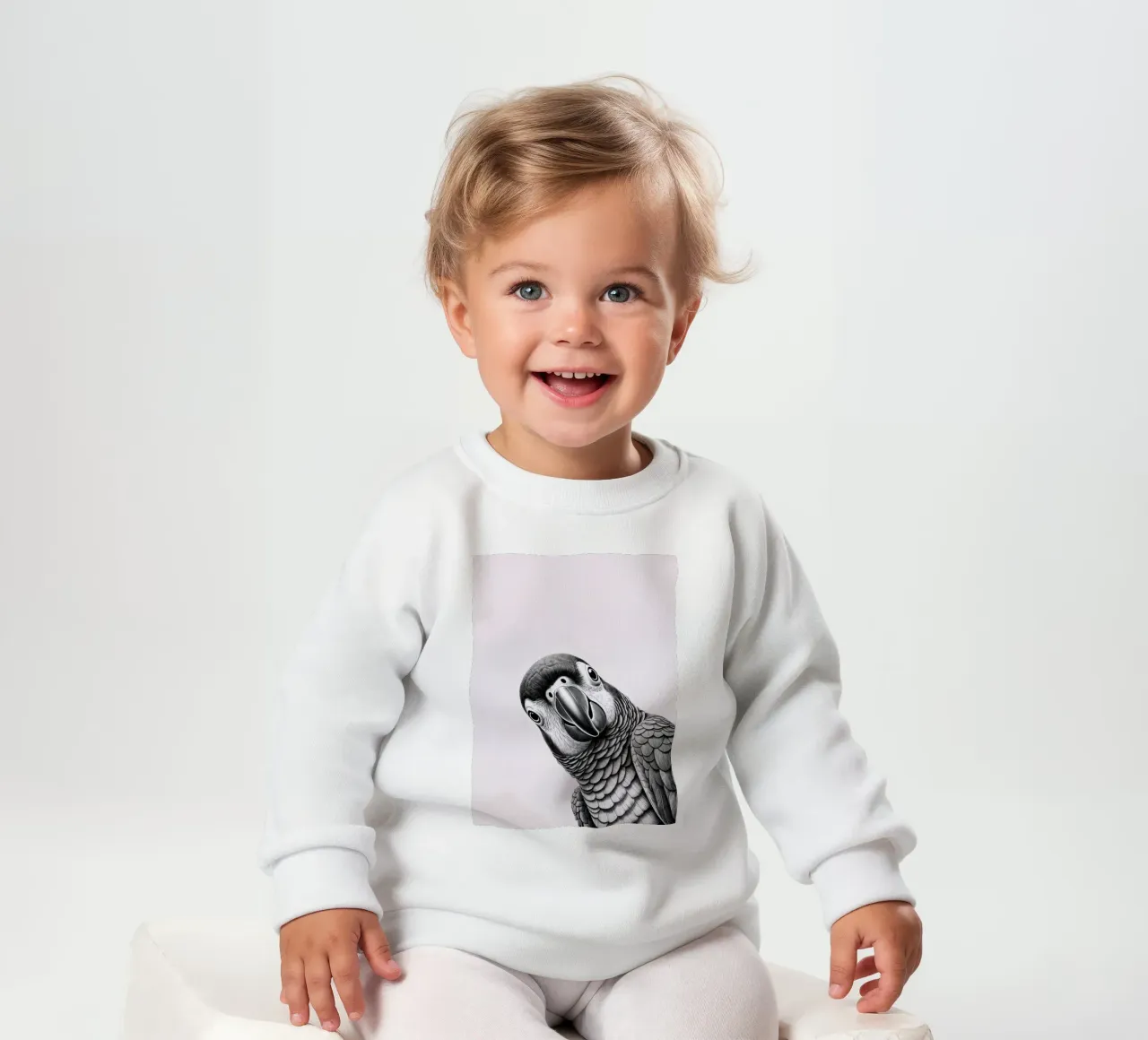 Pappagallo impertinente felpa neonato da SnoopyAnimals