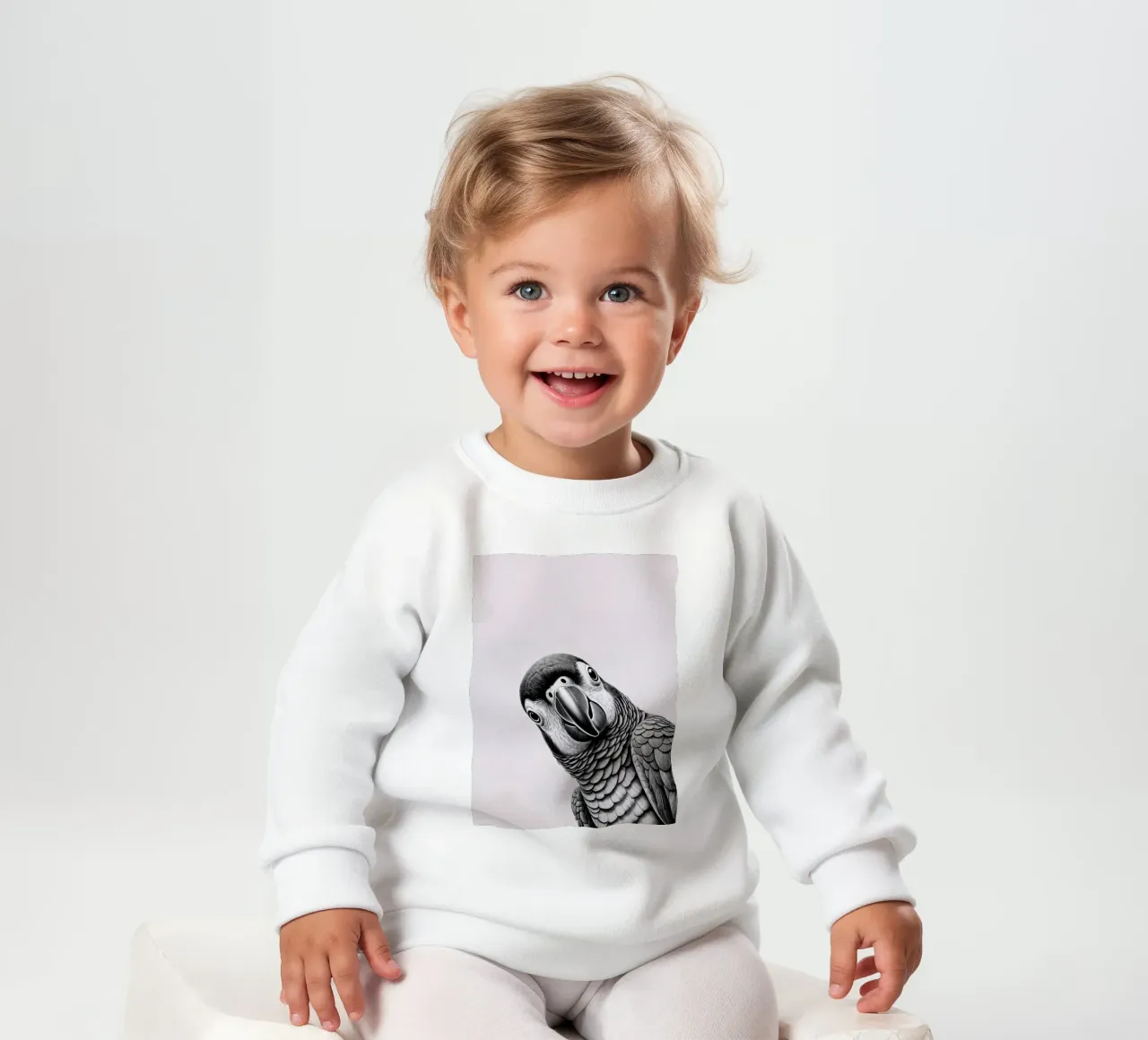Pappagallo impertinente felpa neonato da SnoopyAnimals
