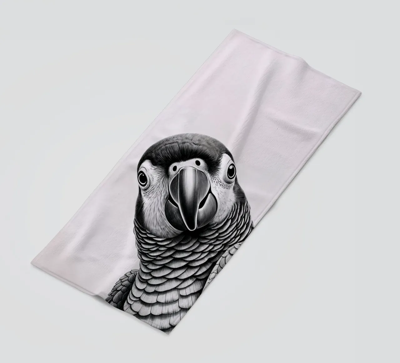 Pappagallo impertinente telo mare da SnoopyAnimals