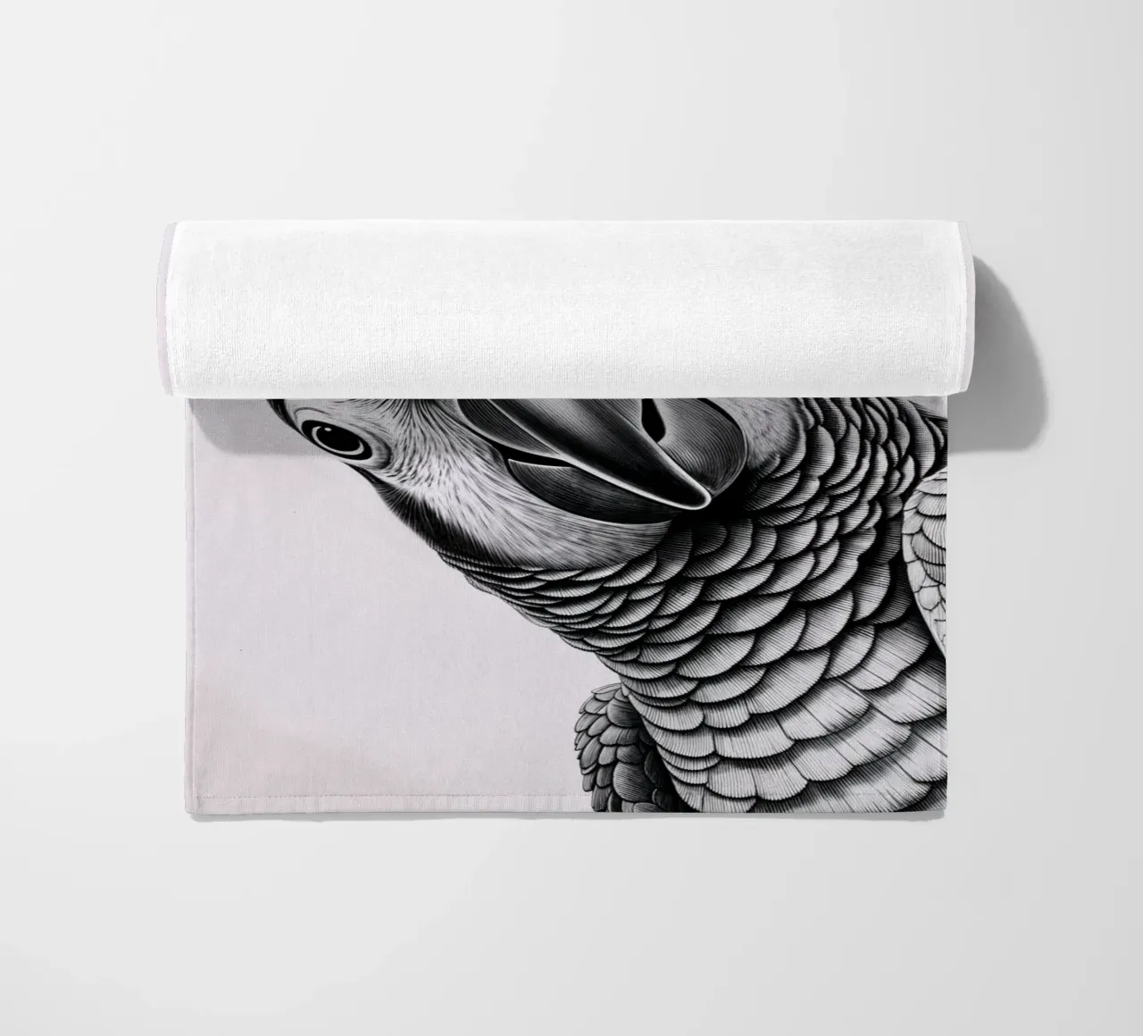 Pappagallo impertinente telo mare da SnoopyAnimals