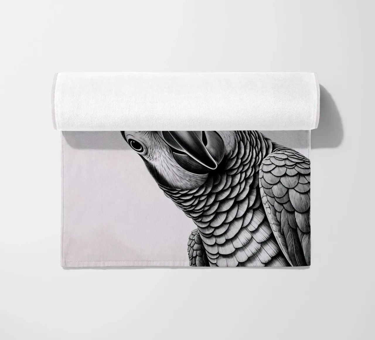 Pappagallo impertinente telo mare da SnoopyAnimals